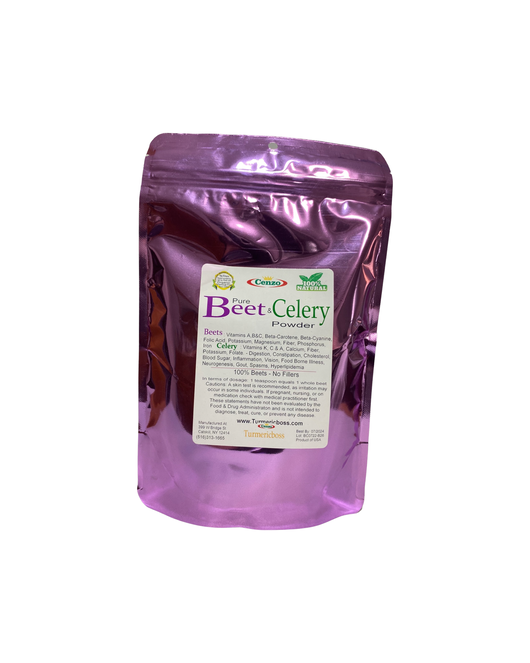 BEET & CELERY POWDER (8 oz) - Turmeric Boss