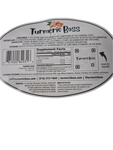 4 Pouches of Our Extra Strength  Turmeric Supplement Capsules- Curcumin, Quercetin, Bromelain, & Piperine (480 Capsules) Please Review Allergen Statement Before Purchase - Turmeric Boss