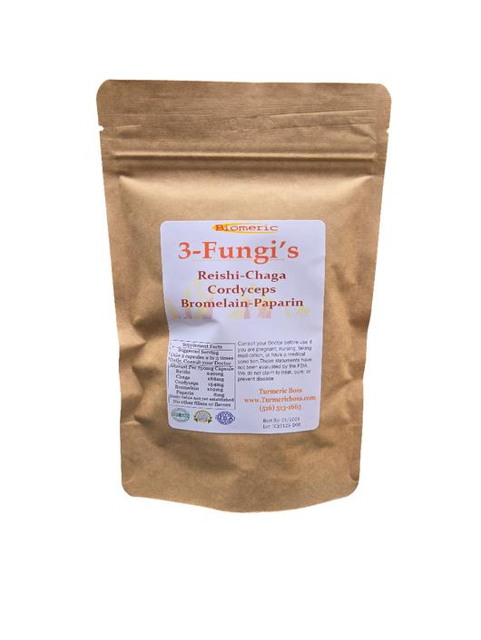 3 - Fungi's - Turmeric Boss