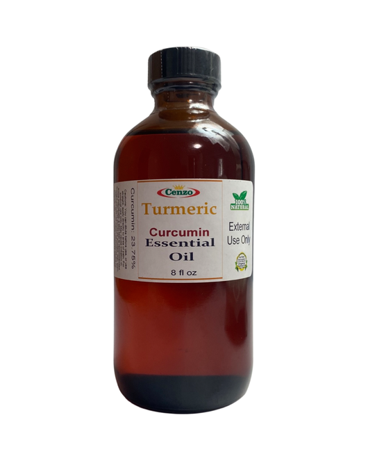 TURMERIC ROOT CURCUMA ESSENTIAL OIL 240ml (8 fl oz) - Turmeric Boss