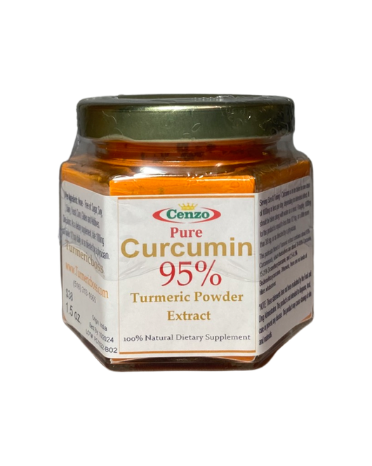 Curcumin 95% Pure Extract (1.5oz) Powder - Turmeric Boss